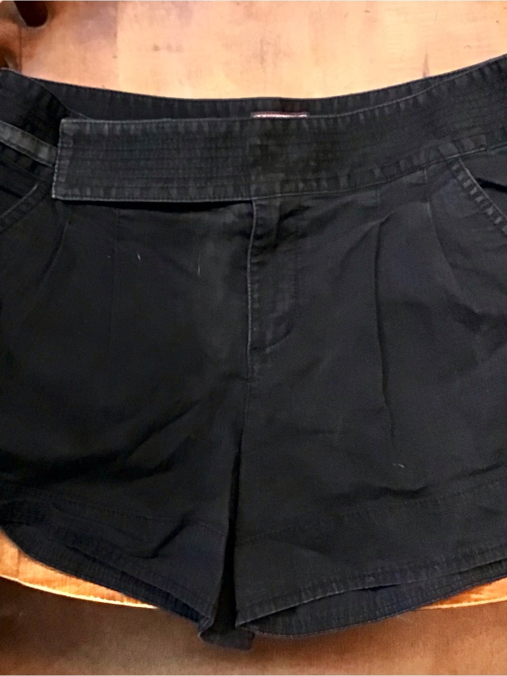 Juicy Couture Black High-Waist Casual Shorts